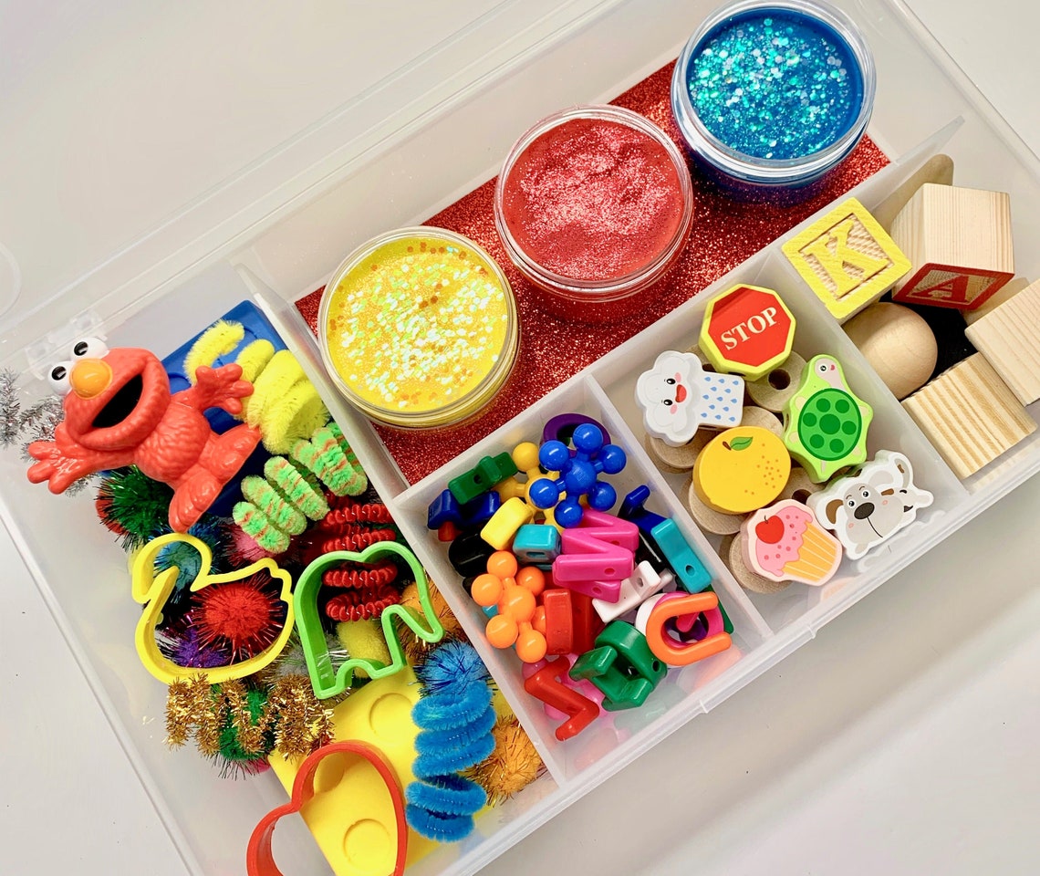 Deluxe Toddler Play Dough Kit Etsy