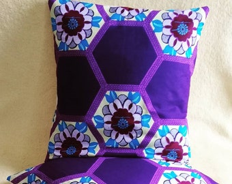 African print pillow | Etsy African Print Pillows Covers with bow