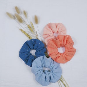 Scrunchie / darling / hair elastic / double gauze hair accessory