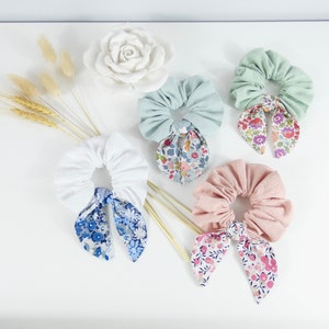 Foulchie / chouchou foulard / élastique cheveux / scrunchie imprimé liberty