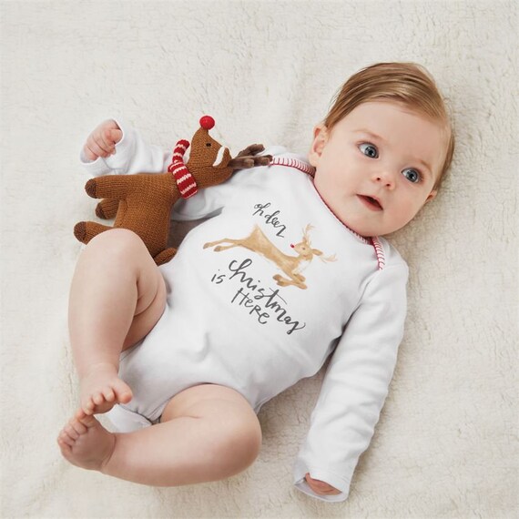 Cotton christmas online onesie