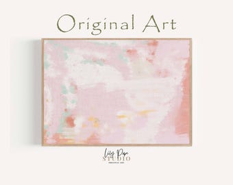 Wall Art Abstract Print Pink and White Printable Painting for living Room Dining Room Bedroom Decor Blush Pink Wall Art Housewarming Gift