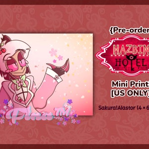 Hazbin Hotel - Sakura Alastor The Radio Demon {Pre-order} (READ DESC.)