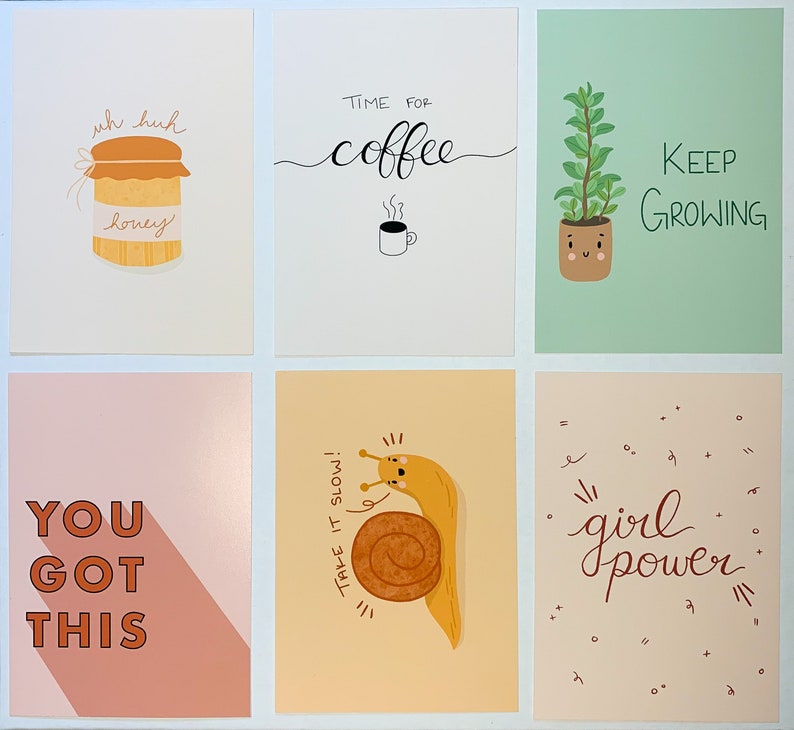 Cute Decorative Quote Prints Adorable Motivational Quotes | Etsy