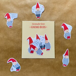 Gnome Buds Sticker Set - Waterproof Matte Vinyl Stickers
