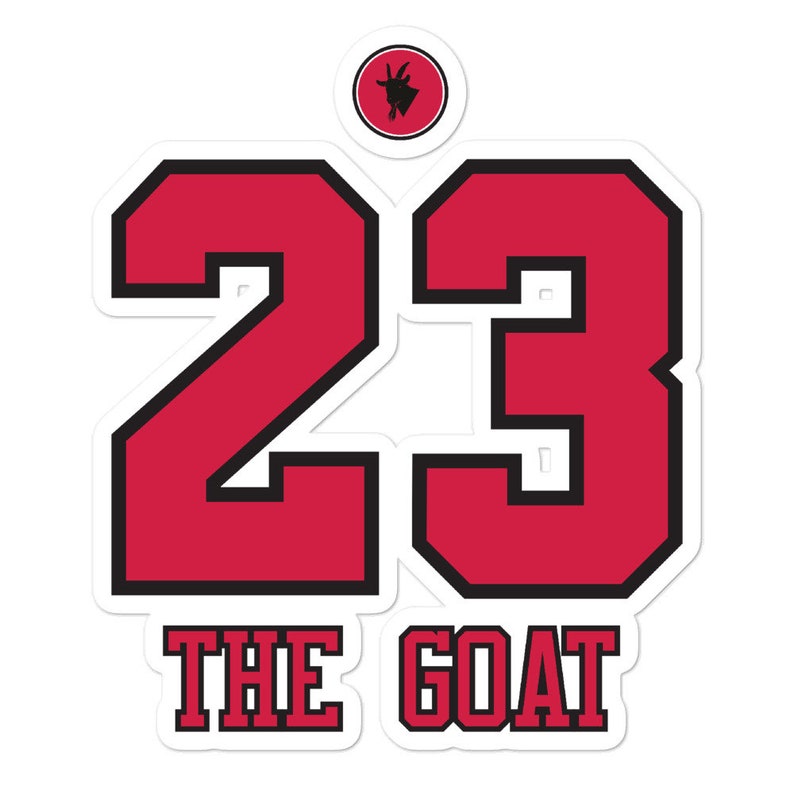 MICHAEL JORDAN stickers Chicago Bulls Etsy