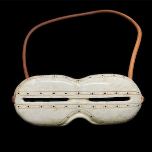 Inuit Inspired Snow Goggles – Handcrafted Eskimo Style Sunglasses, Rustic Arctic Eye Protection, Northern Cultures Inspired Gift Idea #7