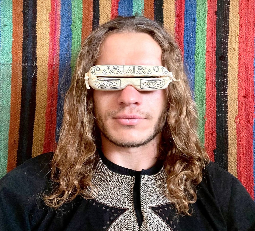 Eskimo Sunglasses. Available Now Eskimo Goggles, Inuit Glasses, Inuit