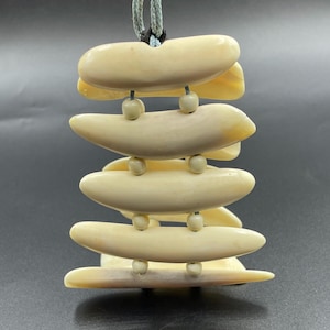 Handcrafted Inuit Inspired Bracelet, Chukchi Jewelry with Beads, Eskimo Art Style, Rustic Bracelet for Her, Unique Gift Idea