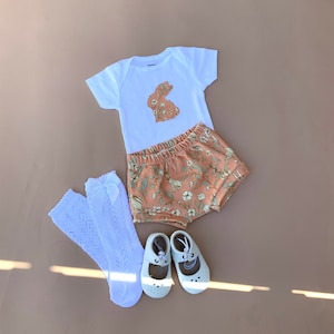 Easter outfit, Girls&#39; Easter Outfit, Easter bummies, Spring and summer girls&#39; outfit