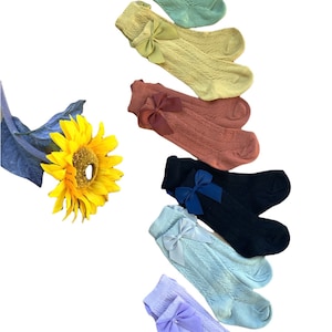 Crochet Knee high socks, Stylish socks, Cotton socks