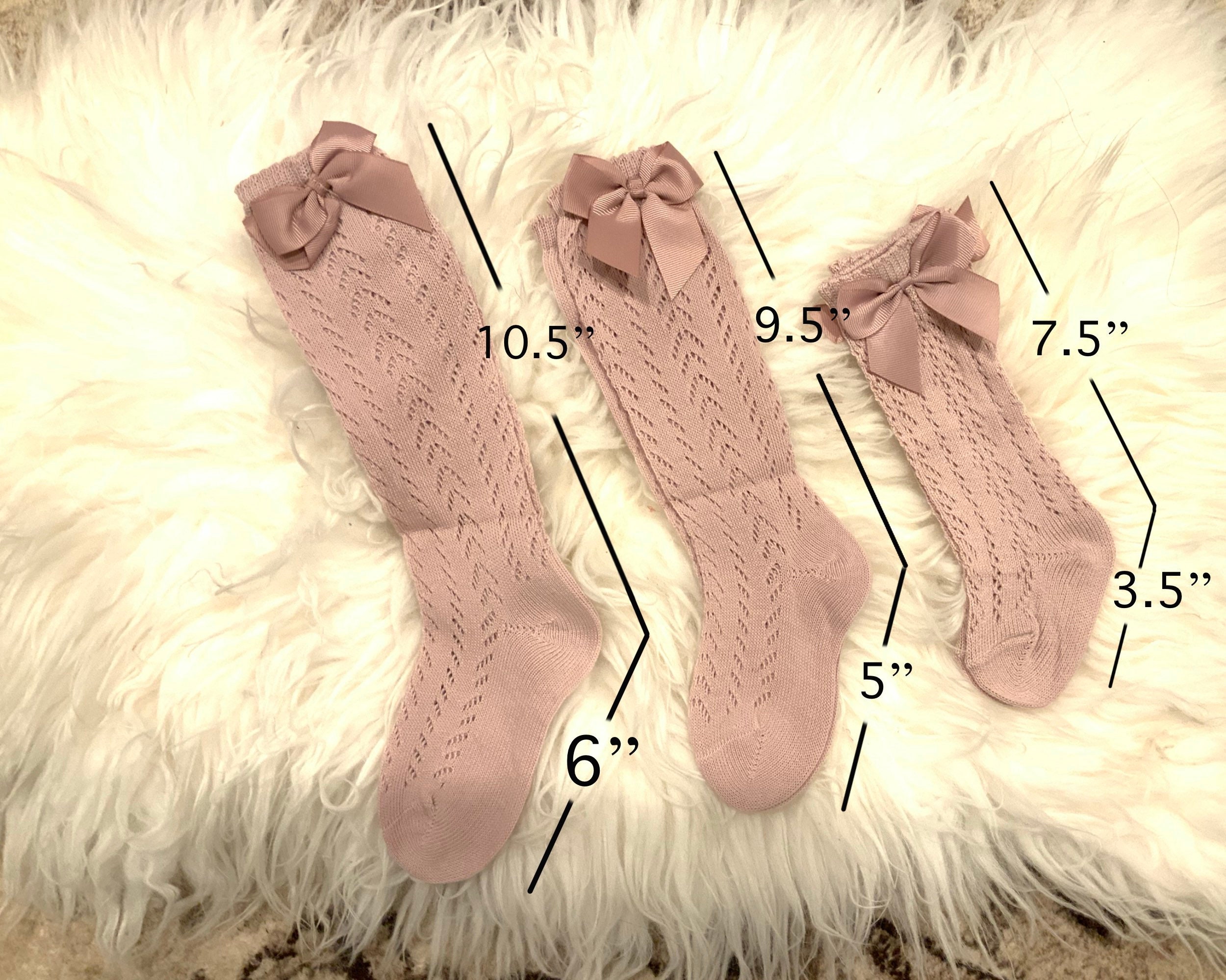 2 Paar Damen Kniestrümpfe Aus Baumwolle – Slouch Socken, Einheitsgröße, Weiß