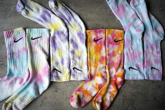 dying nike socks