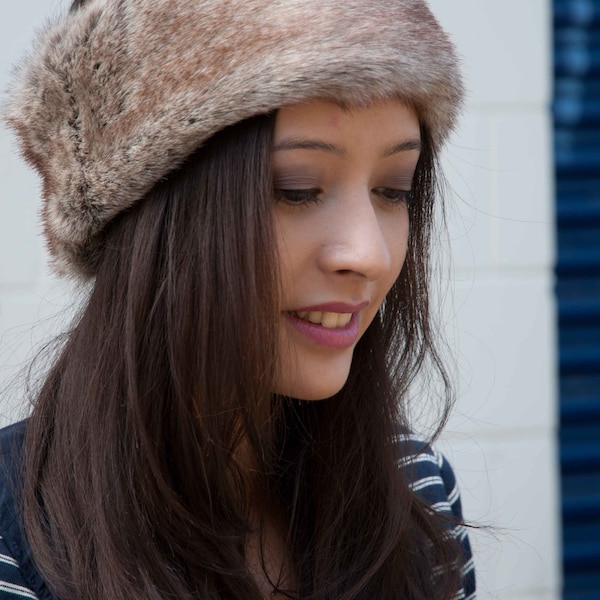 Faux Fur Headband Luxury Fur Ladies Head & Ear Warmer Superb Quality Made in London