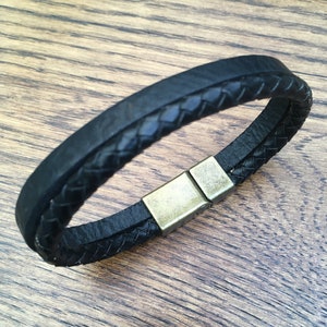 Genuine Leather Bracelet for Him, Rustic And Cool, Lovely and Stylish Gift, Beautiful Accessory For Beautiful Man