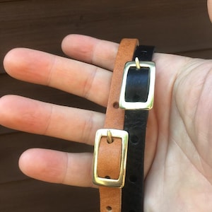 Genuine Leather Ladies Skinny Belt in Italian Bridle Hide Outstanding Quality Best Value Gift for Her Perfect Leather Accessory