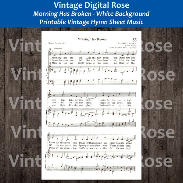 Sheet Music - Etsy