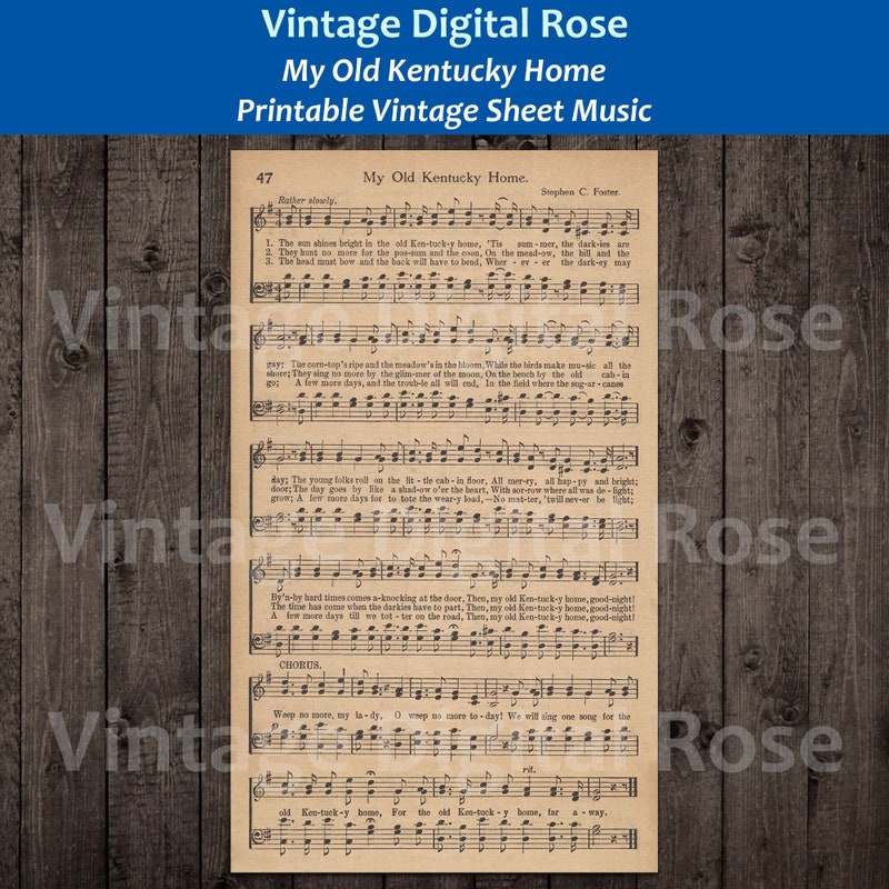 The Song Kentucky By Etsy The Song Kentucky By Etsy