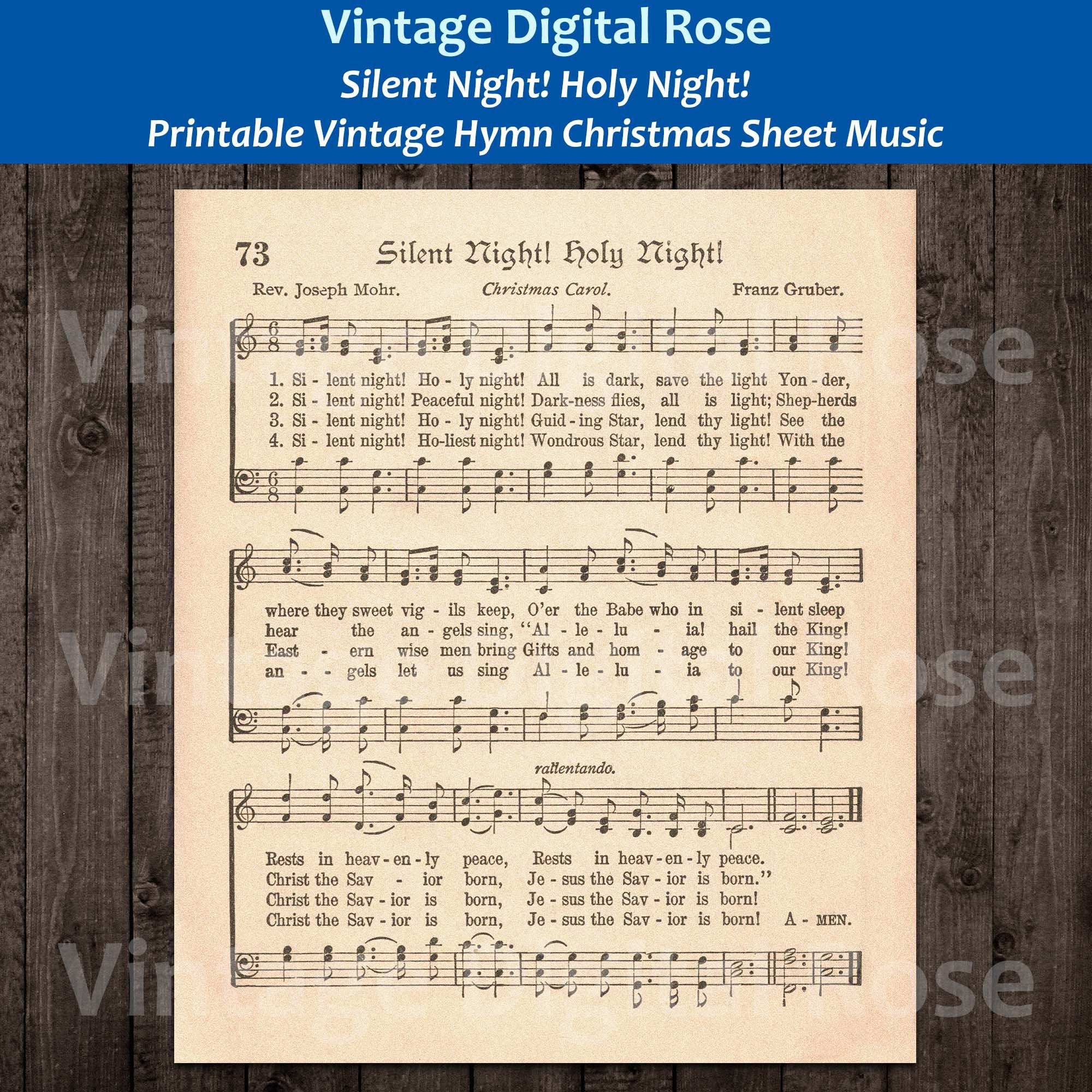 free printable christmas sheet music with lyrics