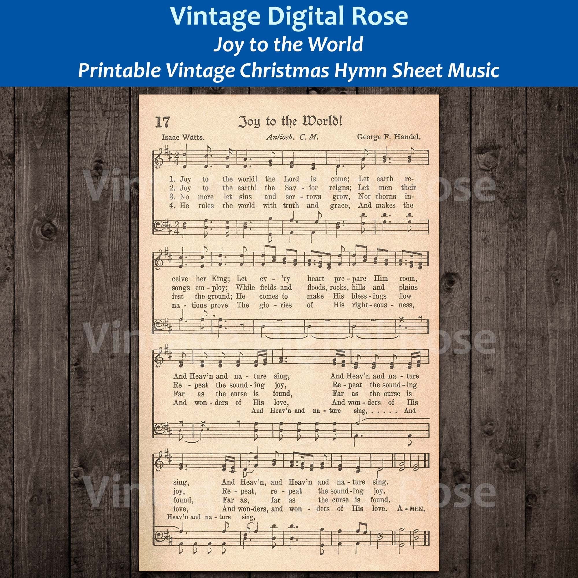 Christmas Hymns Sheet Music
