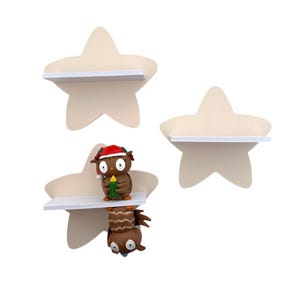 Mini 3-star set as Tonie shelf Toniebox Tonie extension - extension shelf - children&#39;s room - Tonie shelf - Tonie Shelf