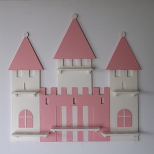 Children&#39;s room shelf castle children&#39;s collection shelf shelf decoration