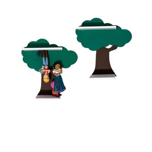 Mini 2-piece tree set as Tonie shelf Toniebox Tonie extension - extension shelf - children&#39;s room - Tonie shelf - Tonie Shelf
