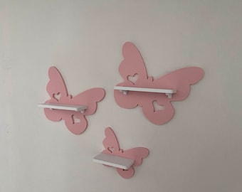 Butterfly set, various colors, suitable for Toniebox.