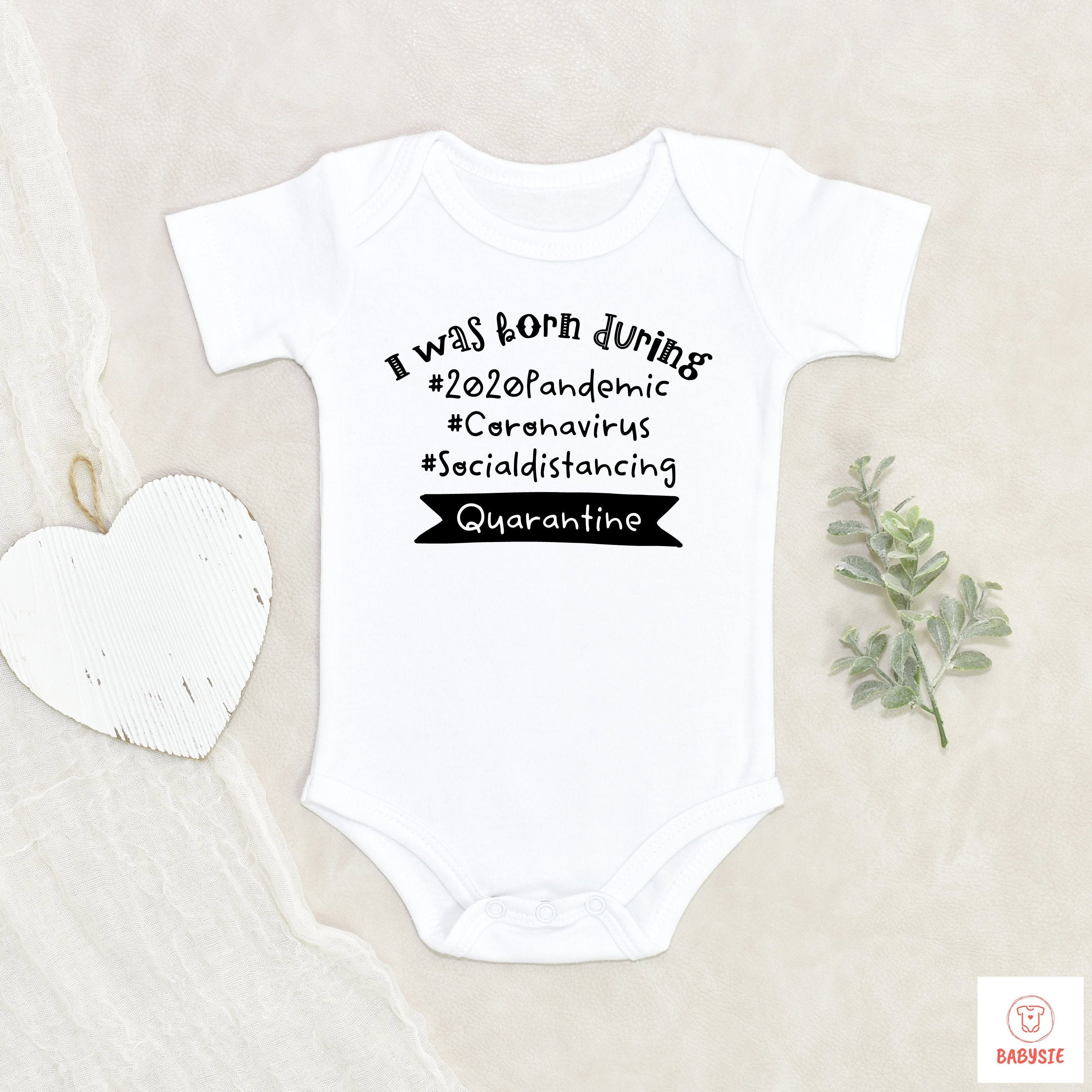 I Was Born During The Quarantine Quarantine Baby Shower | Etsy