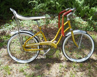 banana seat girls bike