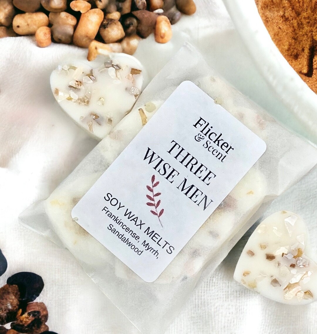 Three Wise Men Aromatherapy Soy Wax Melts With Frankincense, Myrrh