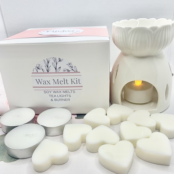 Wax Melt Gift Set Wax Melt Burner Tea lights Wax Melts Wax - Etsy