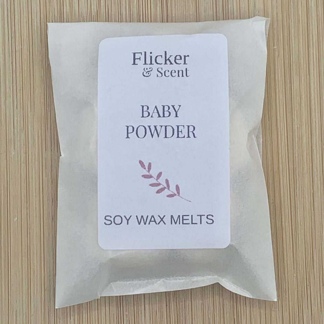 Baby Powder Wax Melts Handmade Soy Wax Strong Scent Natural Soy Wax