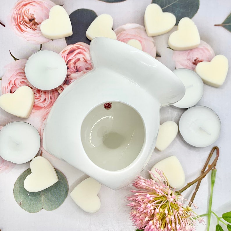 Wax Melt Gift Set Wax Melt Burner Tea Lights Soy Wax Melts Etsy UK
