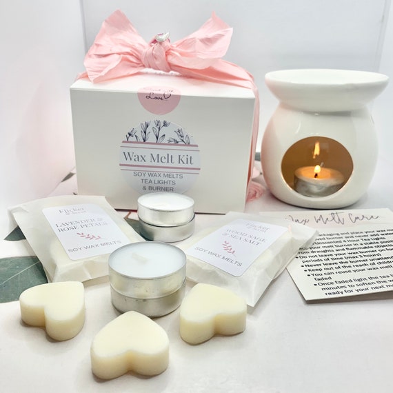 Wax Melts UK 100% Vegan Friendly Soy Wax for Tea Light Candle