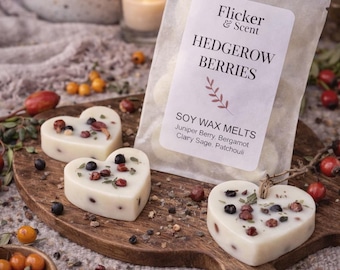 Hedgerow Berries soy wax melts with Essential Oil Blend – Autumn Aromatherap,  Natural Home Fragrance