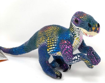 stuffed velociraptor