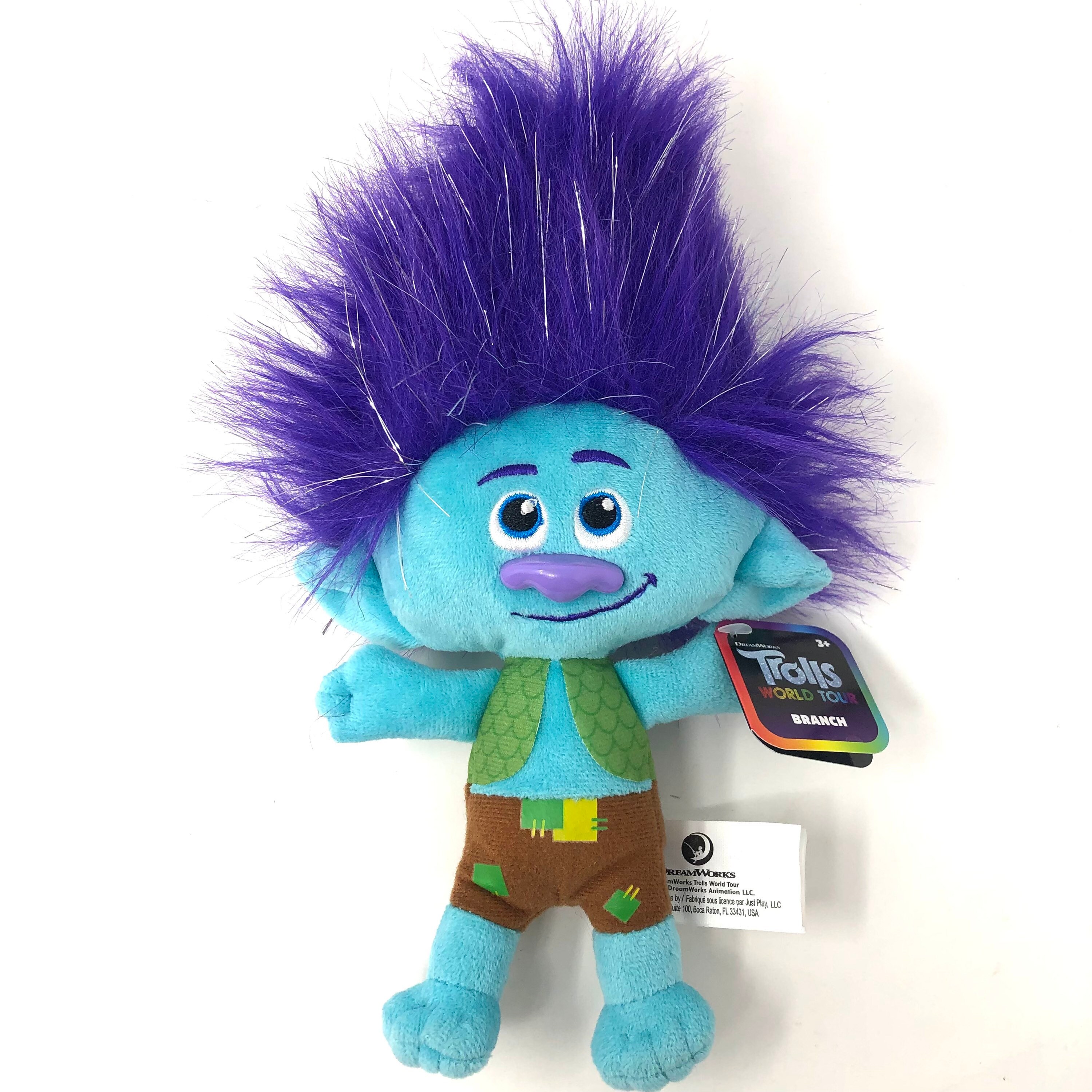 Trolls World Tour Branch Plush Toy 9 Etsy