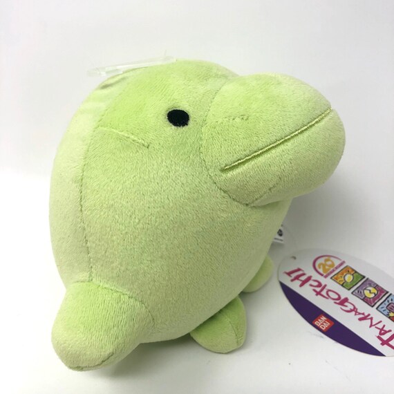 Bandai Tamagotchi 20th Anniversary Plush Kutchipatchi Stuffed Animal Green New 