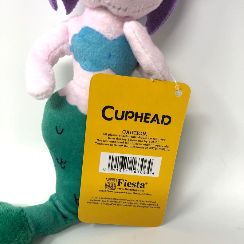 cuphead cala maria plush