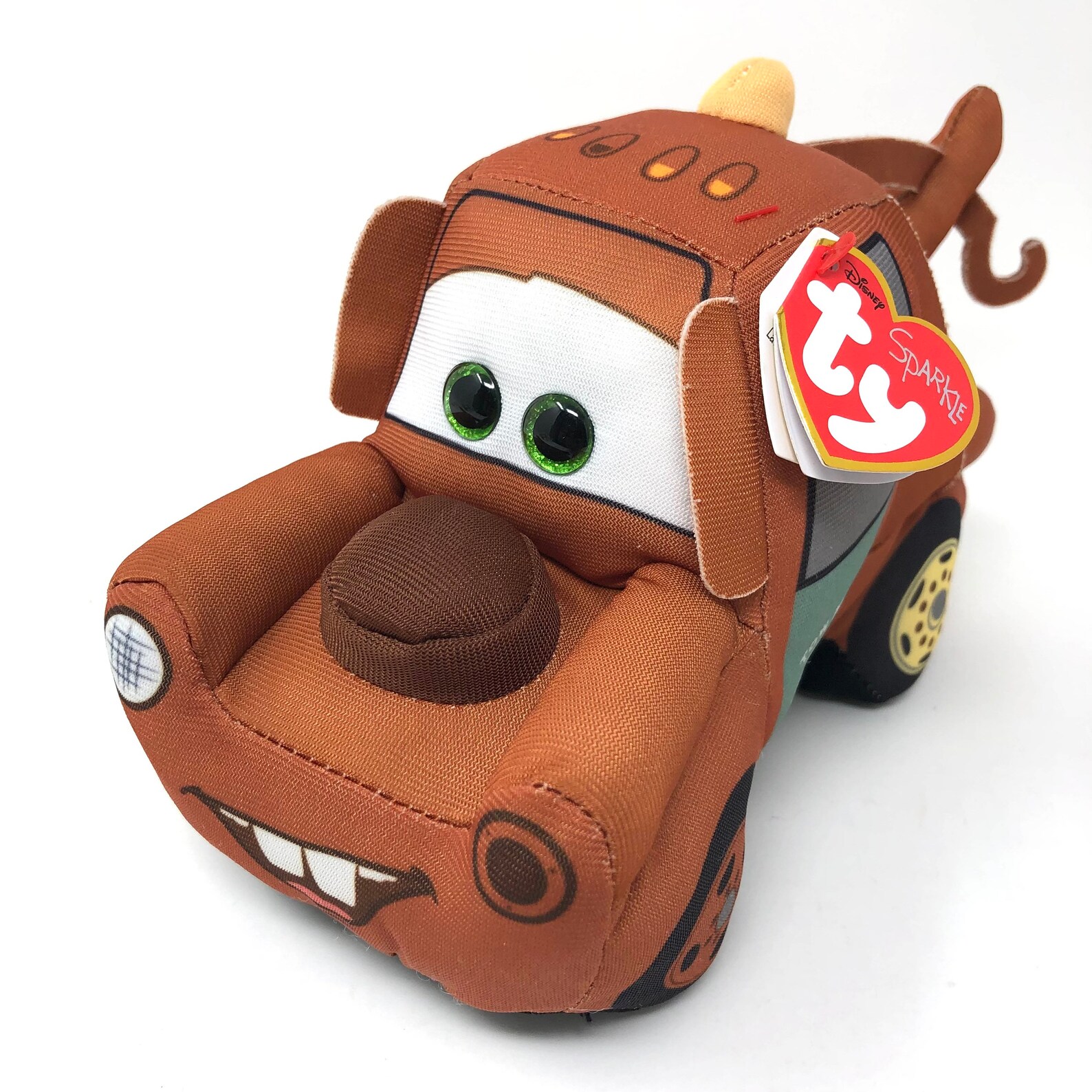 Ty Disney Sparkle Cars Mater Plush Toy 7.5 Etsy