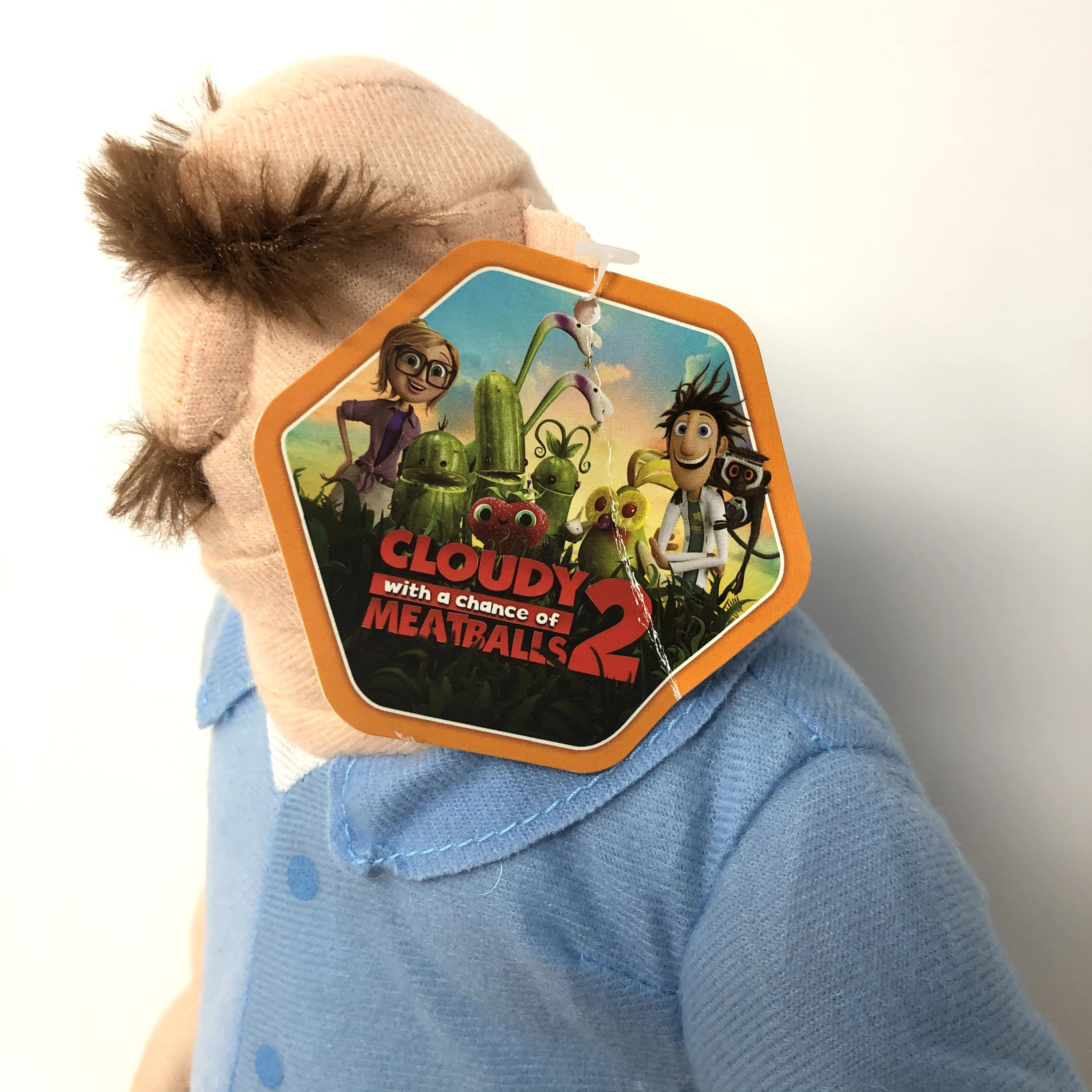 Tim Lockwood Flints Dad Plush Cloudy With A Chance Of Etsy