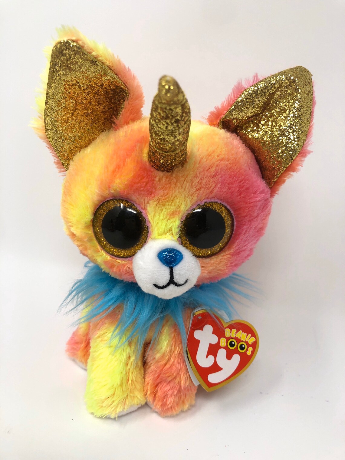 Ty Beanie Boos Yips Chihuahua with Horn 6 Etsy