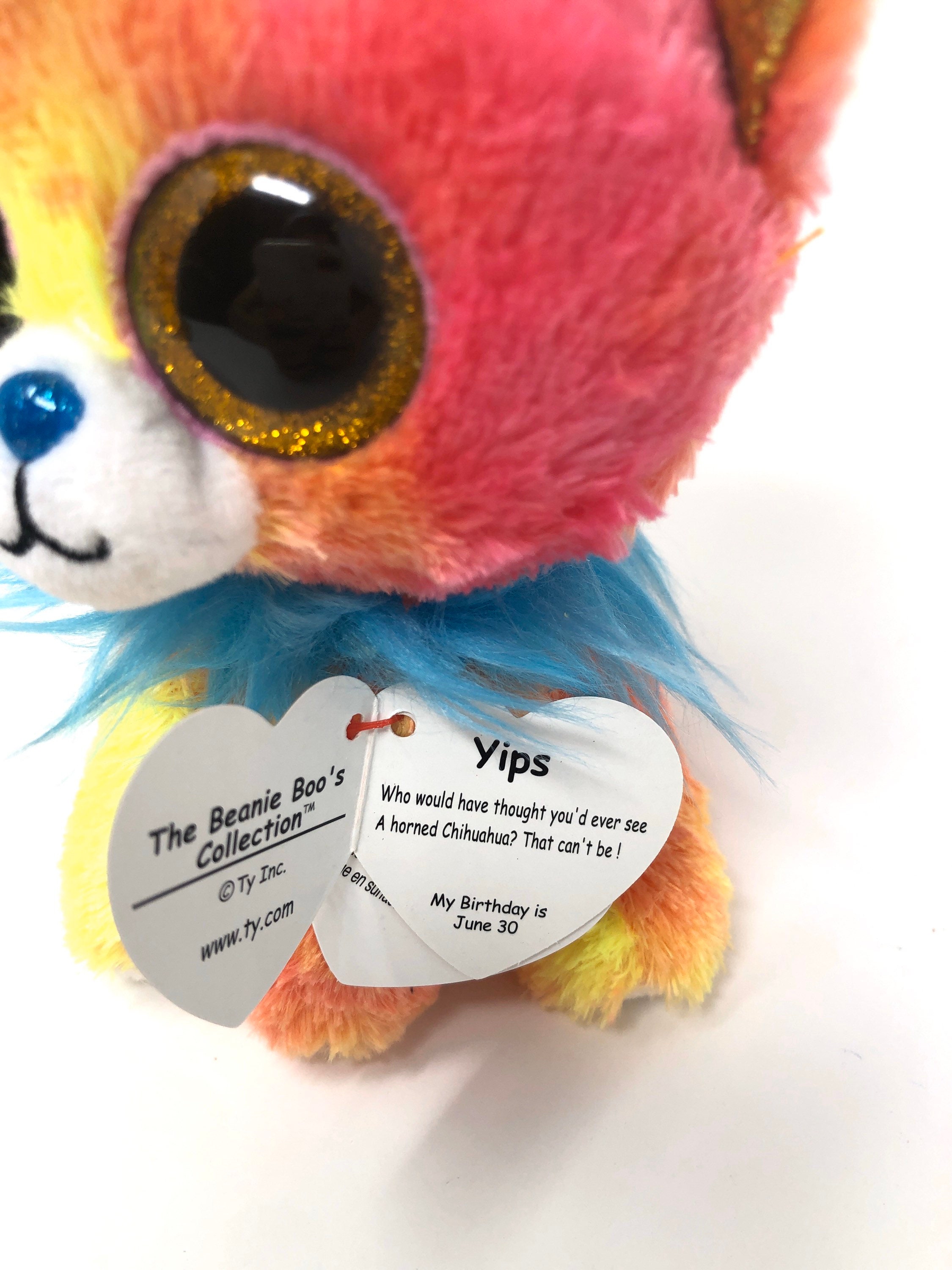 Ty Beanie Boos Yips Chihuahua with Horn 6 Etsy