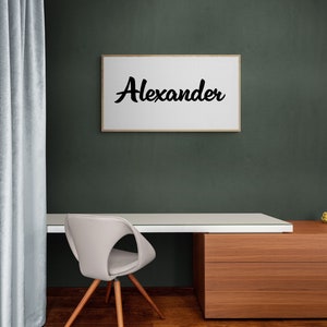 Alexander svg ai dxf eps png jpg file boys name Cricut Glowforge and laser machines, clip art, wall art, pod, print, digital download