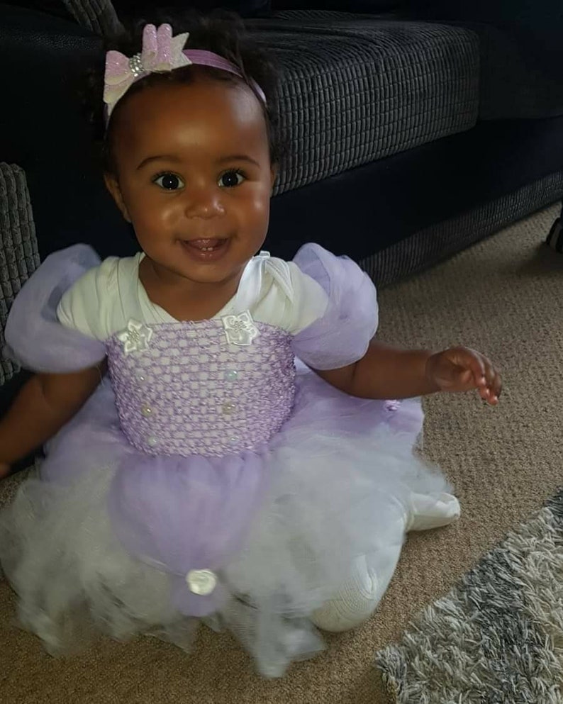 Handmade Princess Sophia disney inspired tutu dress
