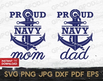 Free Proud Navy Grandma Svg 949 SVG PNG EPS DXF File
