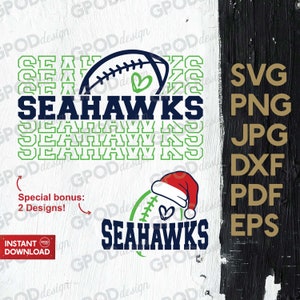 Seahawks Football SVG, Seahawks svg, Clipart for Cricut, Loves Seahawks Team svg, Seahawks Football Mom svg, Perfect Gift | Digital download