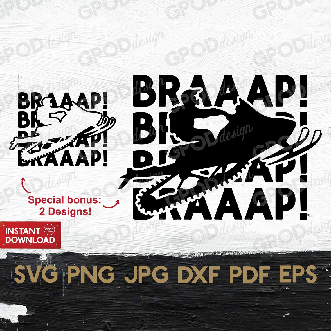 Snowmobile Braap SVG Snowmobile Svg Clipart for Cricut Eat Etsy