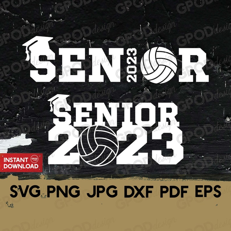 Senior Volleyball 2023 SVG Class of 2023 Volleyball Svg - Etsy Canada